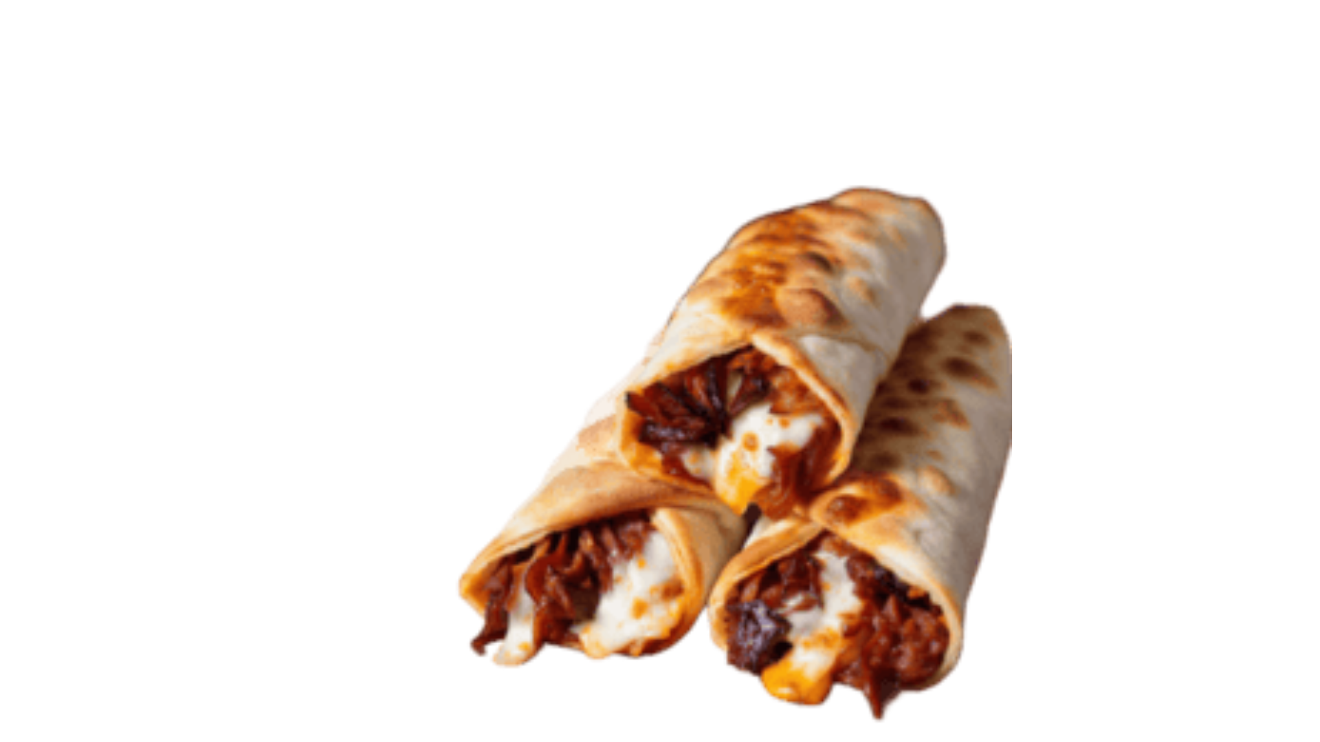 Gefüllte Pizzabrötchen mit Döner und Käse